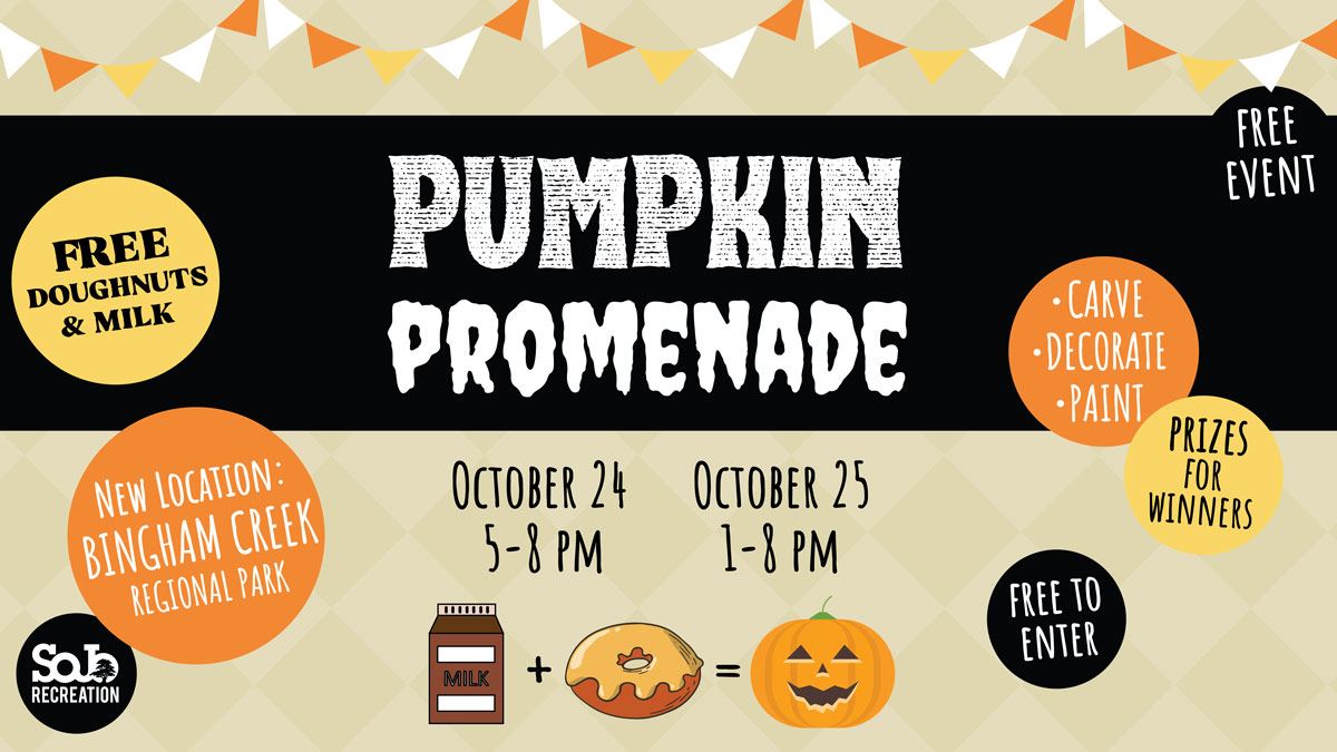 Pumpkin Promenade Event Banner