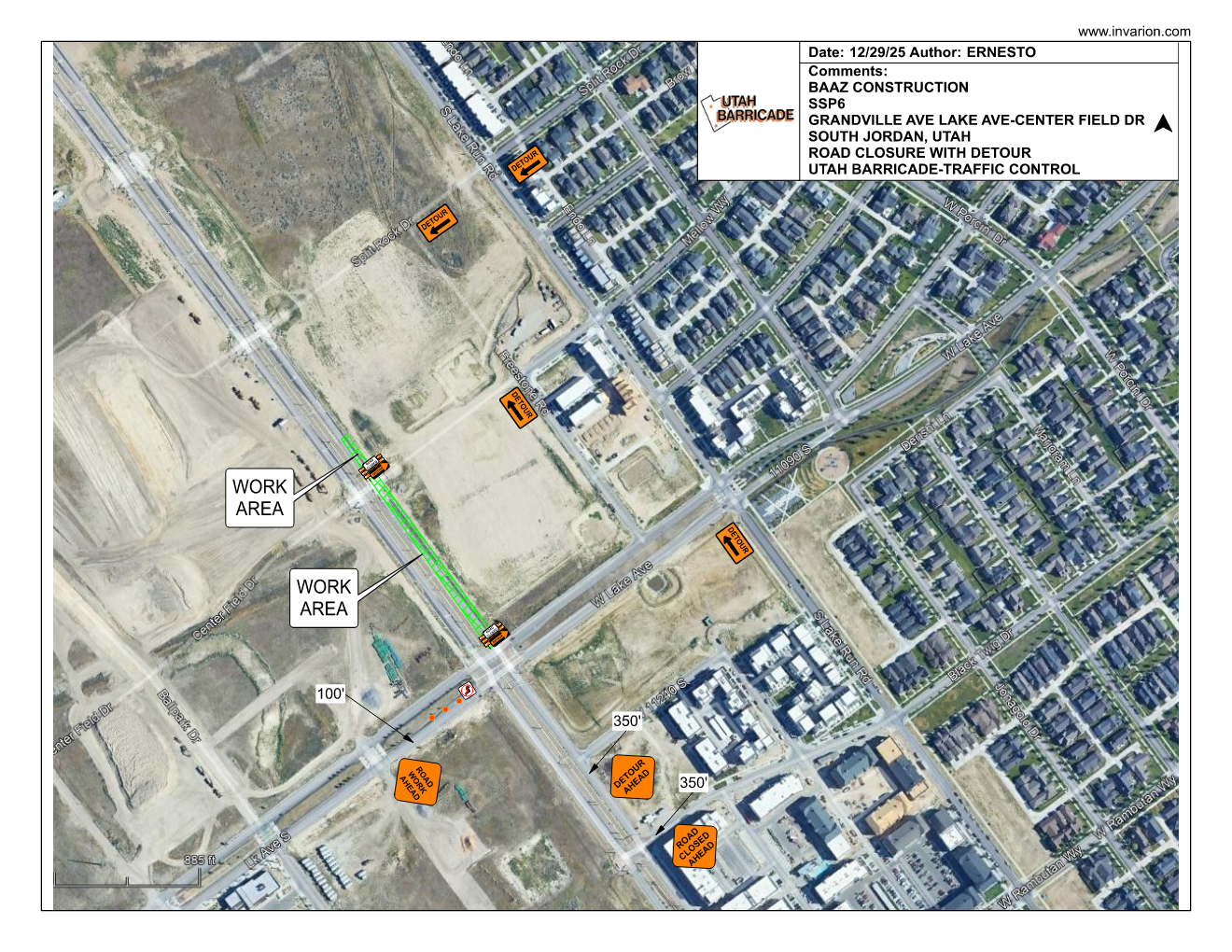Grandville Ave Traffic Control Plan 12.29.25